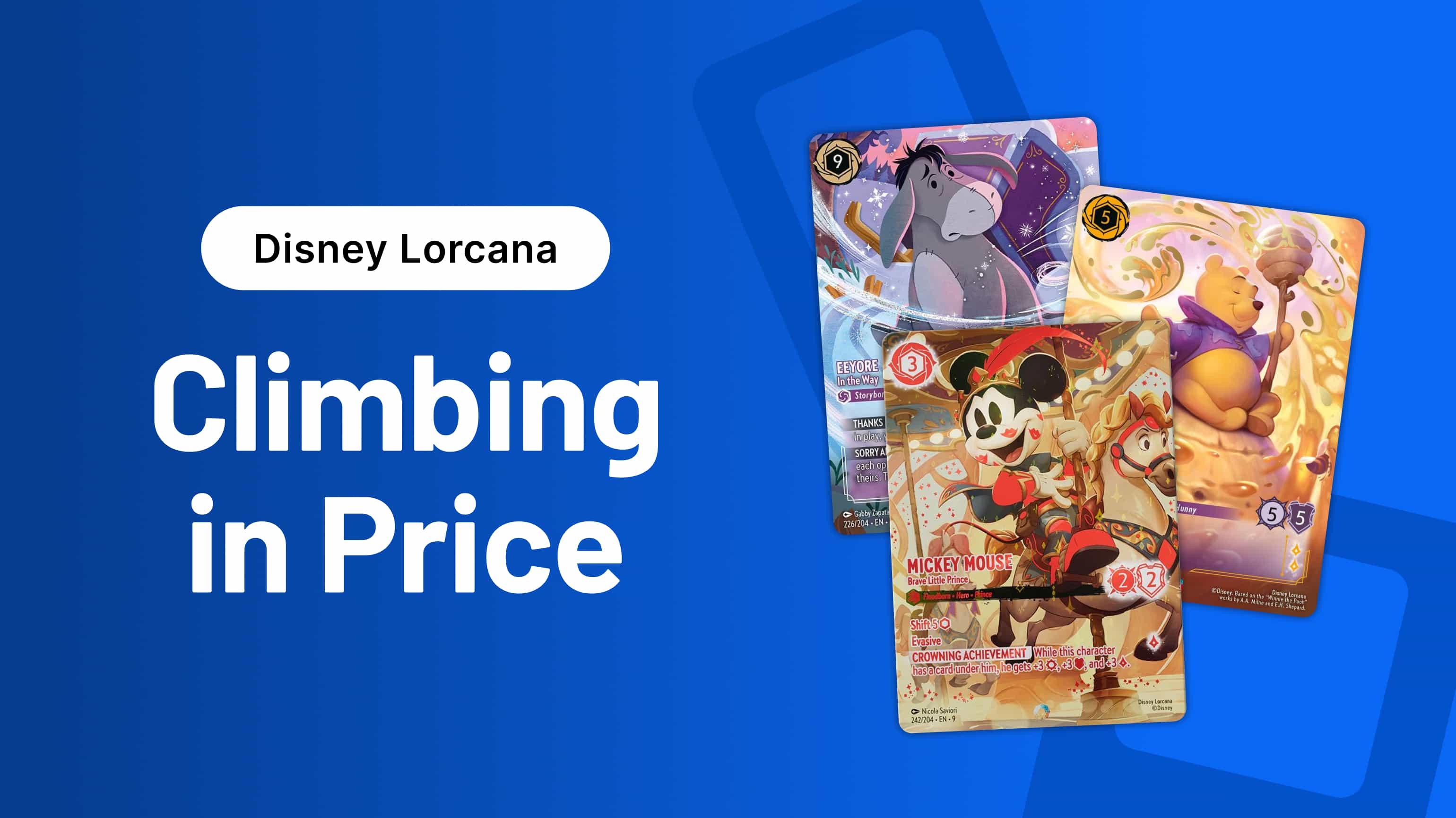 Price Trends: Disney Lorcana Cards Climbing in Price - 03/15/2026